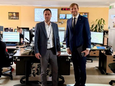 Ministr zdravotnictví navštívil ZZS Jihočeského kraje